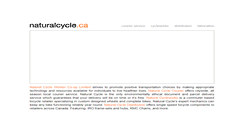 Desktop Screenshot of naturalcycle.ca